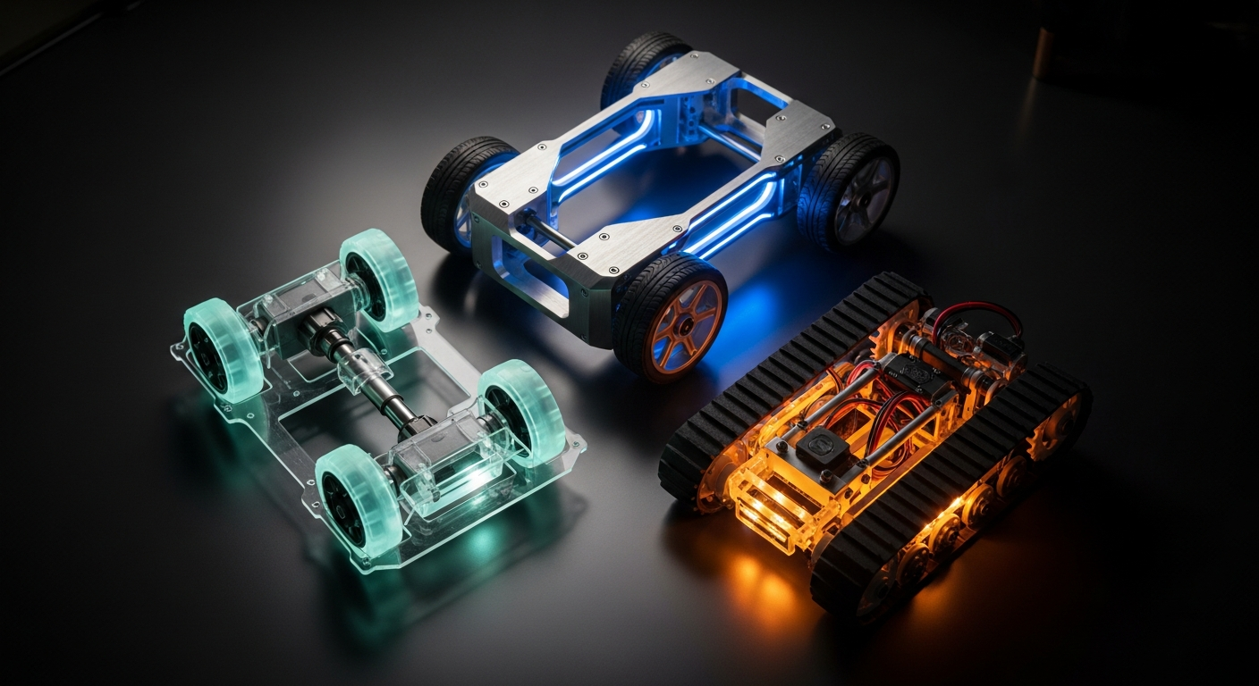 How to Choose a Robot Chassis: Material, Drive Type, and Size Guide