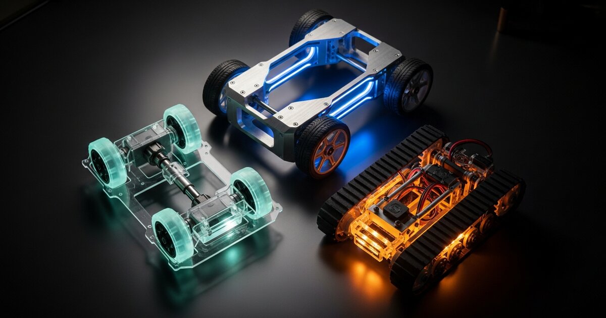 How to Choose a Robot Chassis: Material, Drive Type, and Size Guide