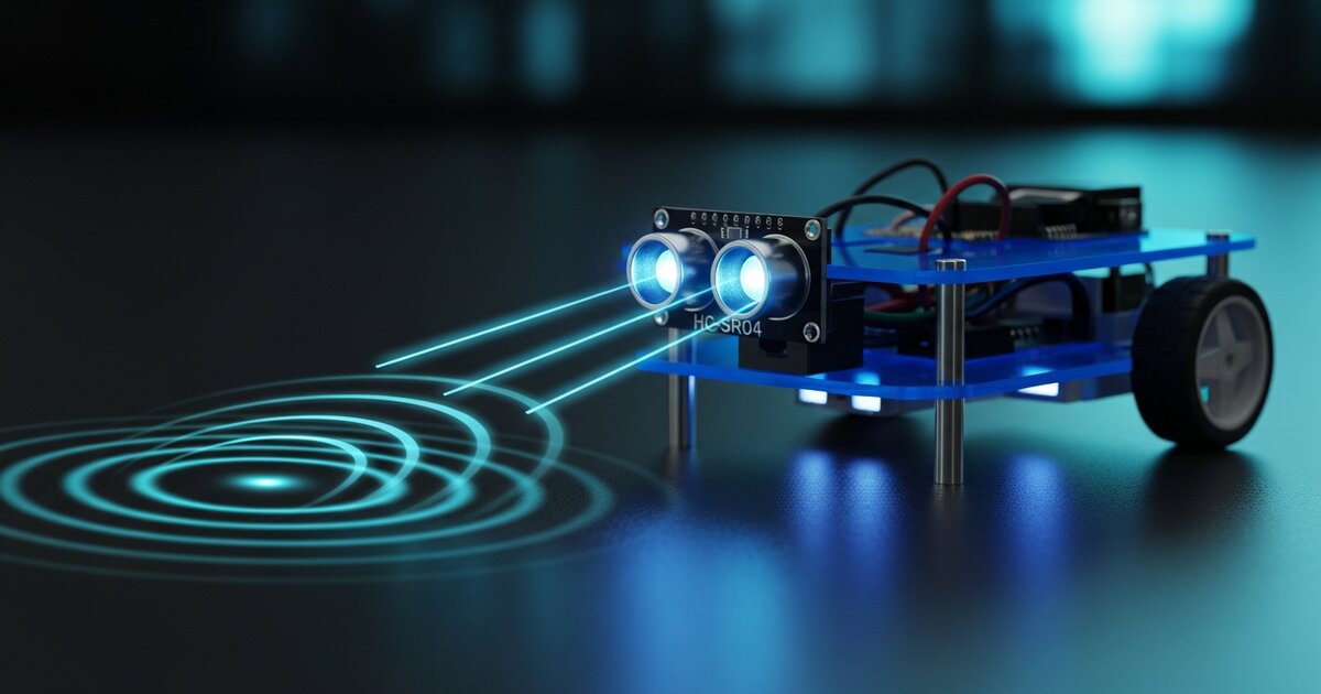 Build a Robot That Avoids Obstacles Using Ultrasonic Sensors (Beginner Version)