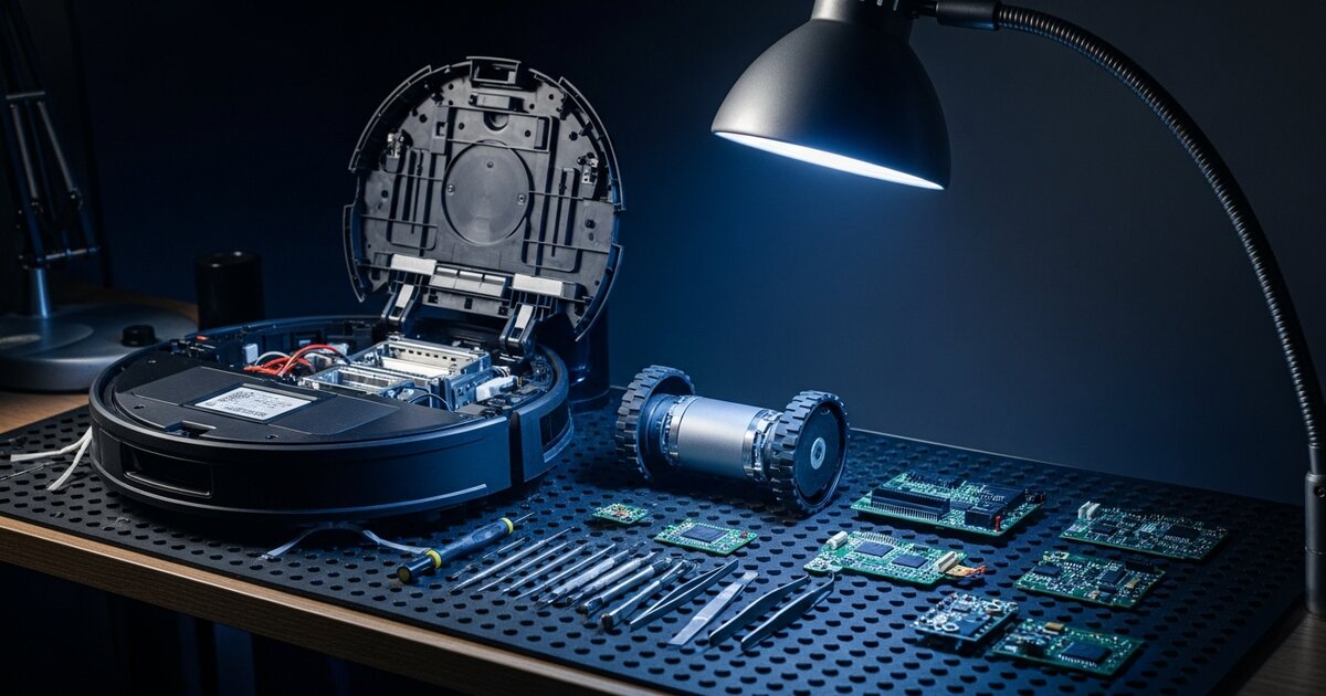 Robot Vacuum Teardowns: Salvaging Parts for DIY Robotics Projects